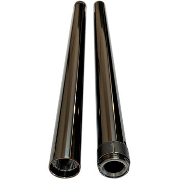 Black +2 39mm fork tubes